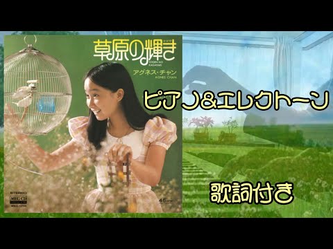 「草原の輝き」をグランドピアノとエレクトーンでアンサンブルしました♪