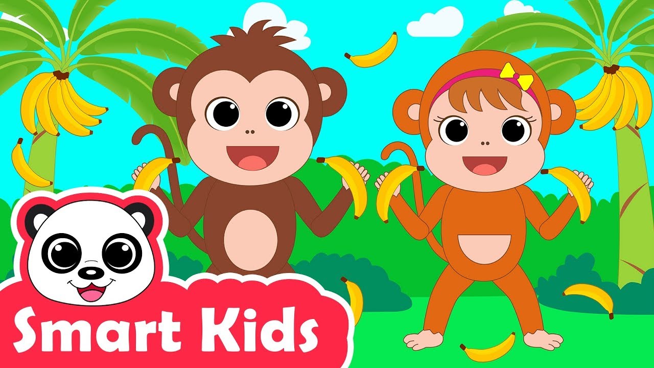 Monkey Banana | Animal Nursery Rhymes Songs | Smart Kids Songs Stories for Children