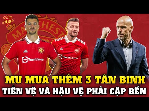 Video TIN BÓNG ĐÁ MU 30/8: HLV TEN HAG CHỐT SỔ VỚI 3 TÂN... - youtube
