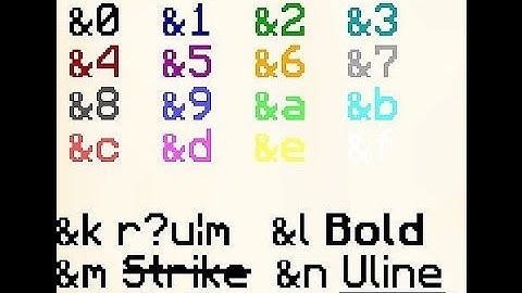 Minecraft pe 0.15.4 How To Get Color Codes