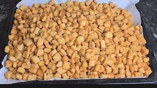 Milky Crunchy Chinchin recipe | You won't make Chinchin any other way after this.
