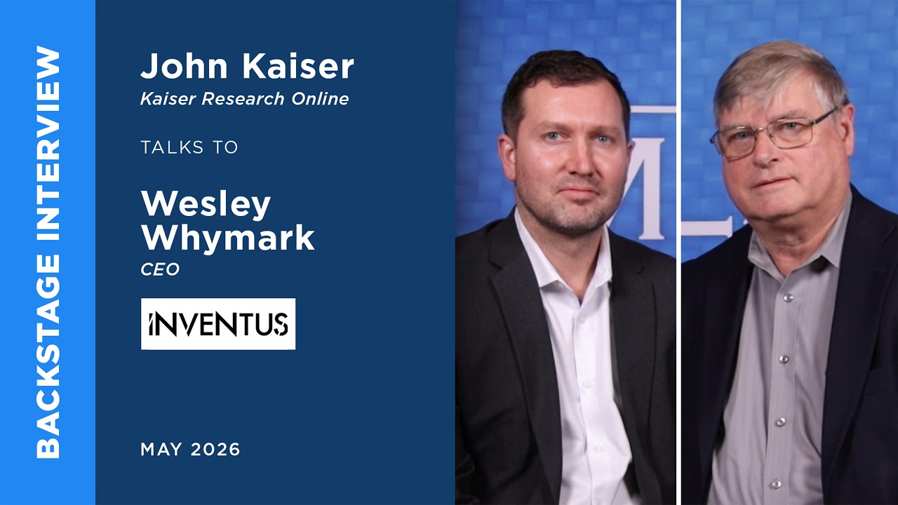 Wesley Whymark & John Kaiser discuss Inventus Mining at the May Metals Investor Forum