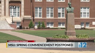 MSU: Spring commencement postponed