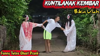 Kuntilanak Kembar Bikin Ulah Kompilasi Prank Kuntilanak Paling Lucu New Ghost Prank