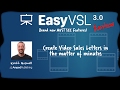 EasyVSL 3.0 Review - Create Video Sales Letters In Minutes