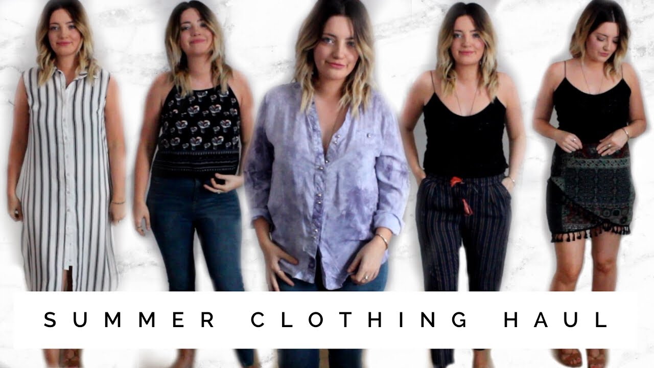 SUMMER CLOTHING TRY ON HAUL | EVERYTHING 5 POUNDS!