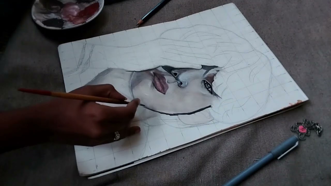 BTS PAINTING | BTS FAN ART | POSTER COLOUR