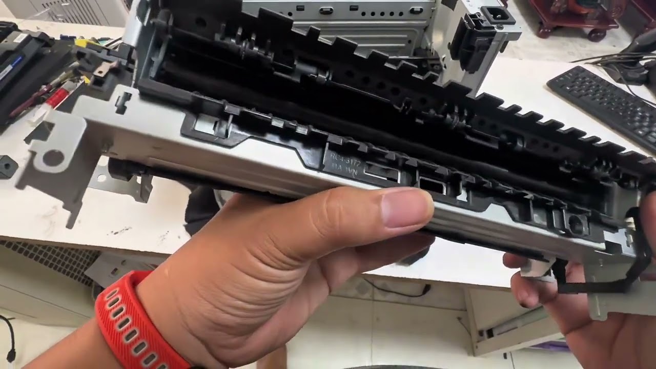 sửa sống mực, cách tháo cụm sấy hp laserjet 4003dn 