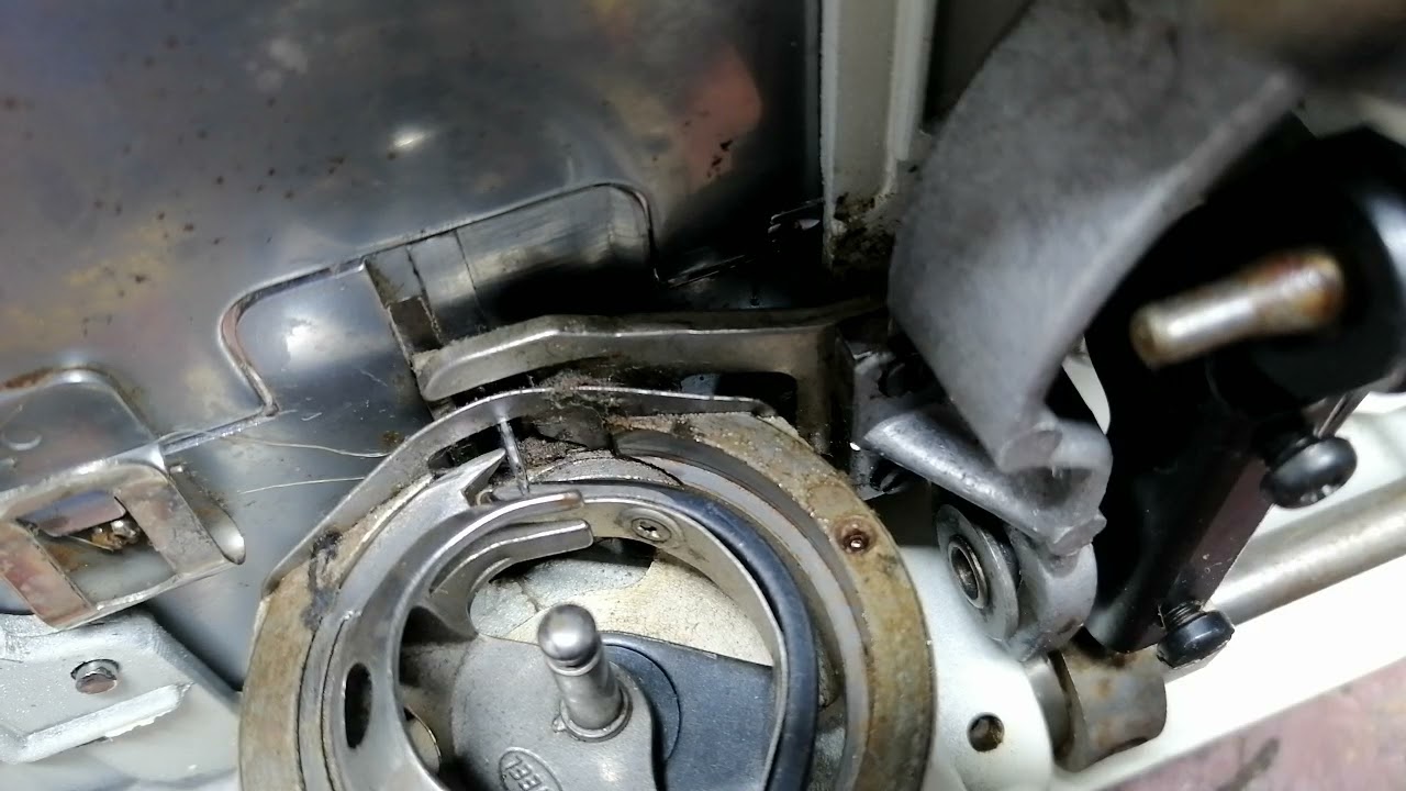 سنتر الماكنه الخياطه البرذر  اذا متلقط الخيط Center is a sewing machine that doesn't work.