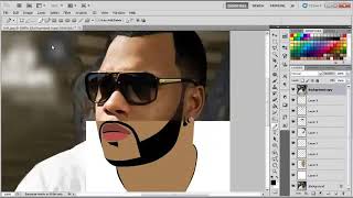 Adobe Photoshop Cartoon effect  Tutorial  V 1