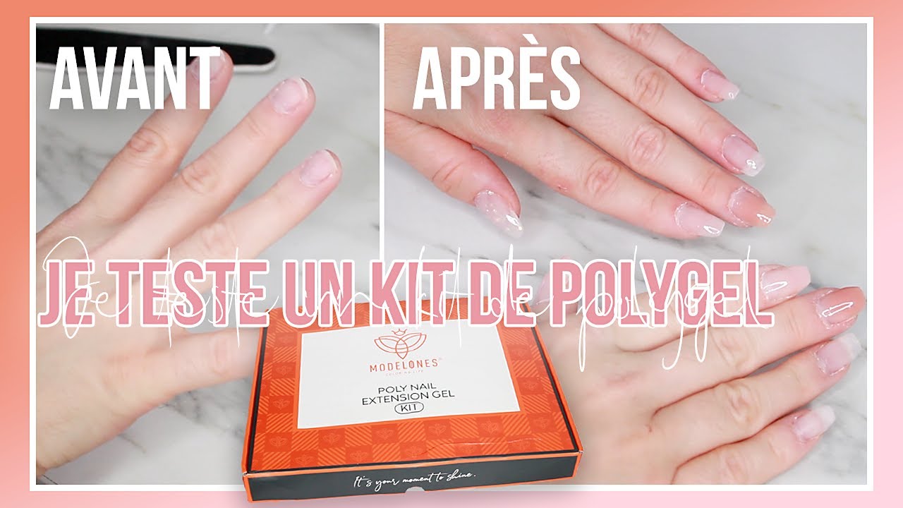 MODELONES JE TESTE UN KIT DE POLYGEL
