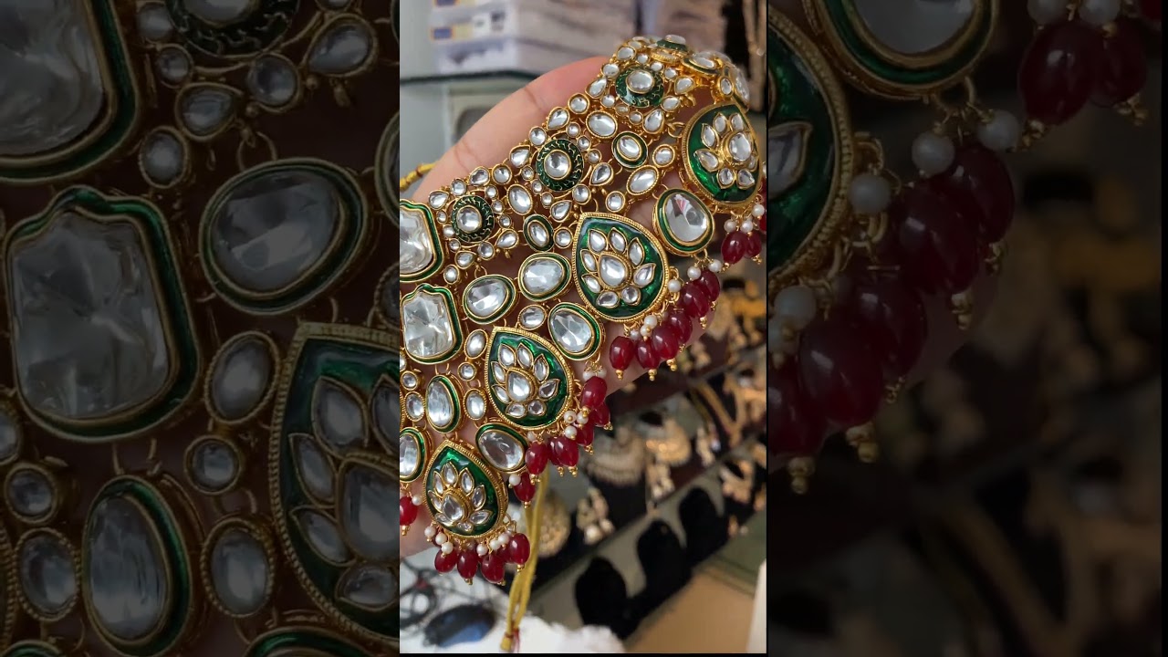 Uncut Kundan Choker Set  