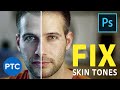 QUICKLY Fix Skin Tones in Photoshop! POWERFUL Photoshop Curves Adjustment Hack