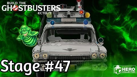 Build The Ghostbusters Ecto 1 - Stage 47 - Front Seat Parts