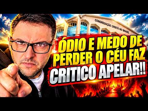 END TIMES AT THE CCB! A CRITIC'S HATRED AND THE FEAR OF LOSING ETERNAL LIFE! HOW FAR HAS HE GONE