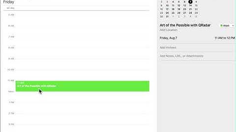 Art of the Possible with QRadar Part One