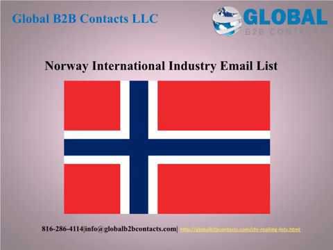 Norway International Industry Email List