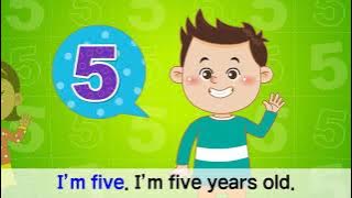 [G3] How Old Are You? English Song for Children