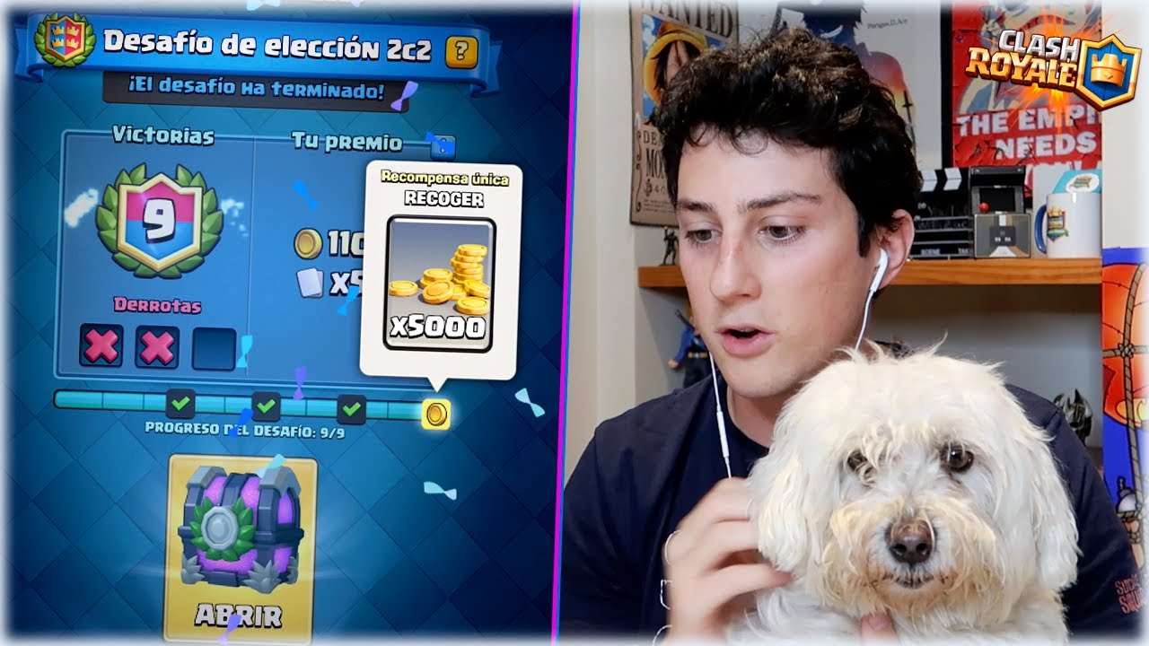 vlogs in spanish ¡¡ IMPARABLE EN EL NUEVO DESAFÍO 2VS2 | AUNQUE MIS COMPAÑEROS.. - Clash Royale [WithZack]