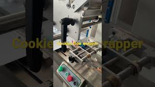 Cookies flow wrapper, Biscuits wrapping machine with Anti-Empty