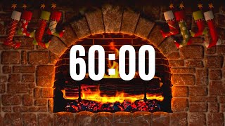 Famous 60 minute timer | Fireplace Burning | 1 hour Timer Profile