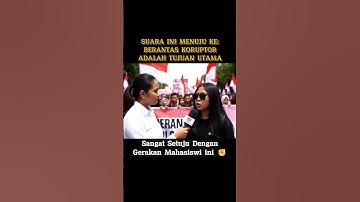 SUARA INI MENUJU KE: BERANTAS KORUPTOR ADALAH TUJUAN UTAMA #demo #dpr #ruuperampasanaset #viral