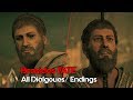 Brasidas Fate - All Dialogues/ Endings - AC Odyssey - Torment of Hades DLC - Fate of Atlantis