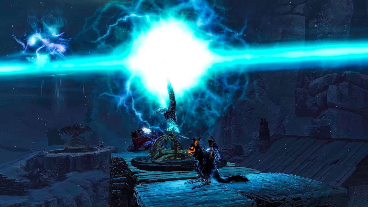 Guild Wars 2 Necromancer | Storms Of Winter | 4K60 UHD | HDR & MAX Graphics ReShade | RTX 3090