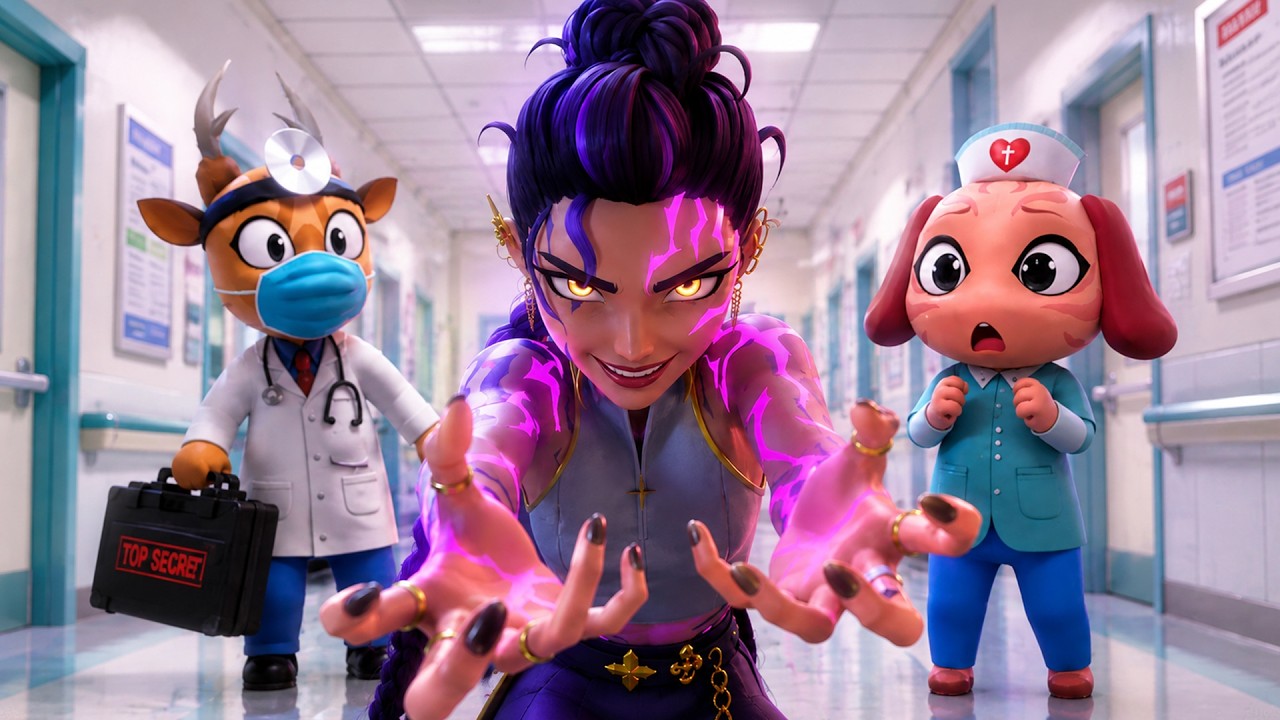 Rumi turned Bad at Animal Hospital | Animated Music Video by Croco
