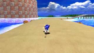 Testing the start of my stage for SADX.