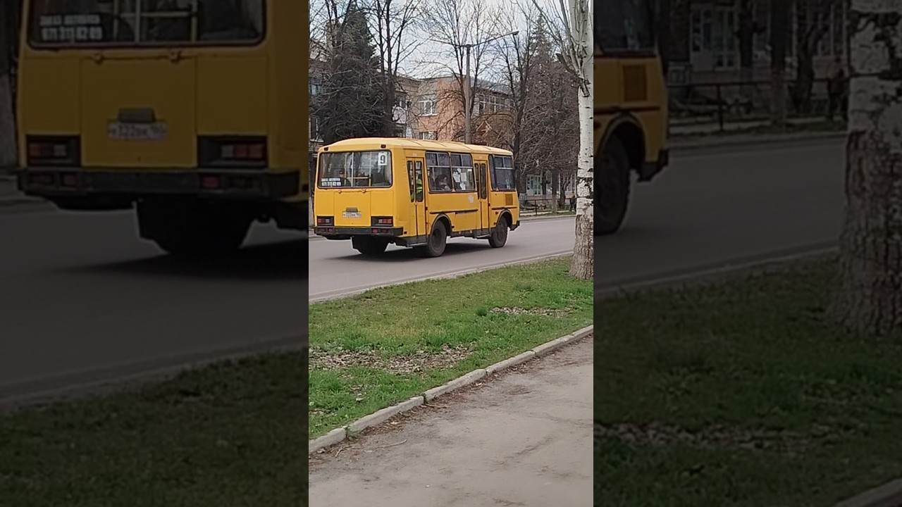 Редкость! Автобус ПАЗ-32051-110 с маршрутом 9 у322вк 180🇷🇺 