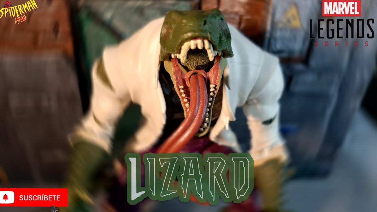Marvel legends| Lizard baf | Review en (Español) - YouTube