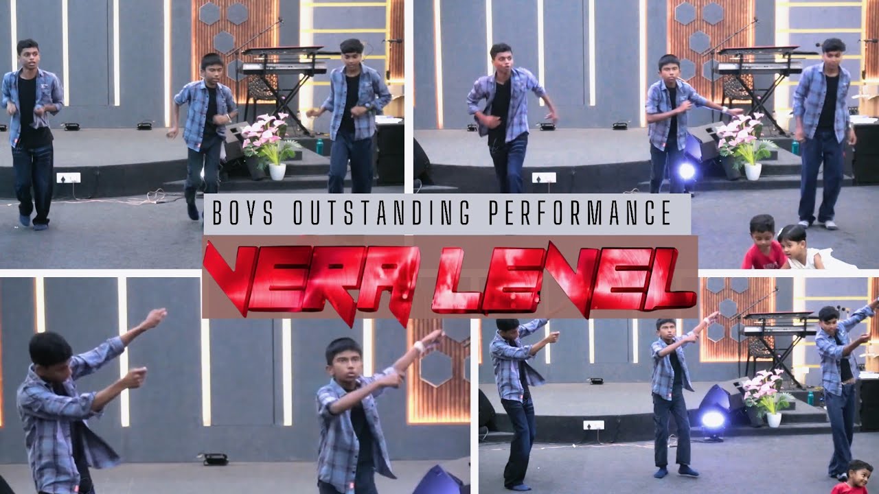 VERA LEVEL DANCE PERFORMANCE || SHEKINAH BOYS || SUNDAY SCHOOL ANNIVERSARY 