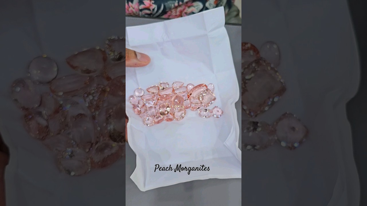 This how a Peachy Pink Morganite Looks like | 