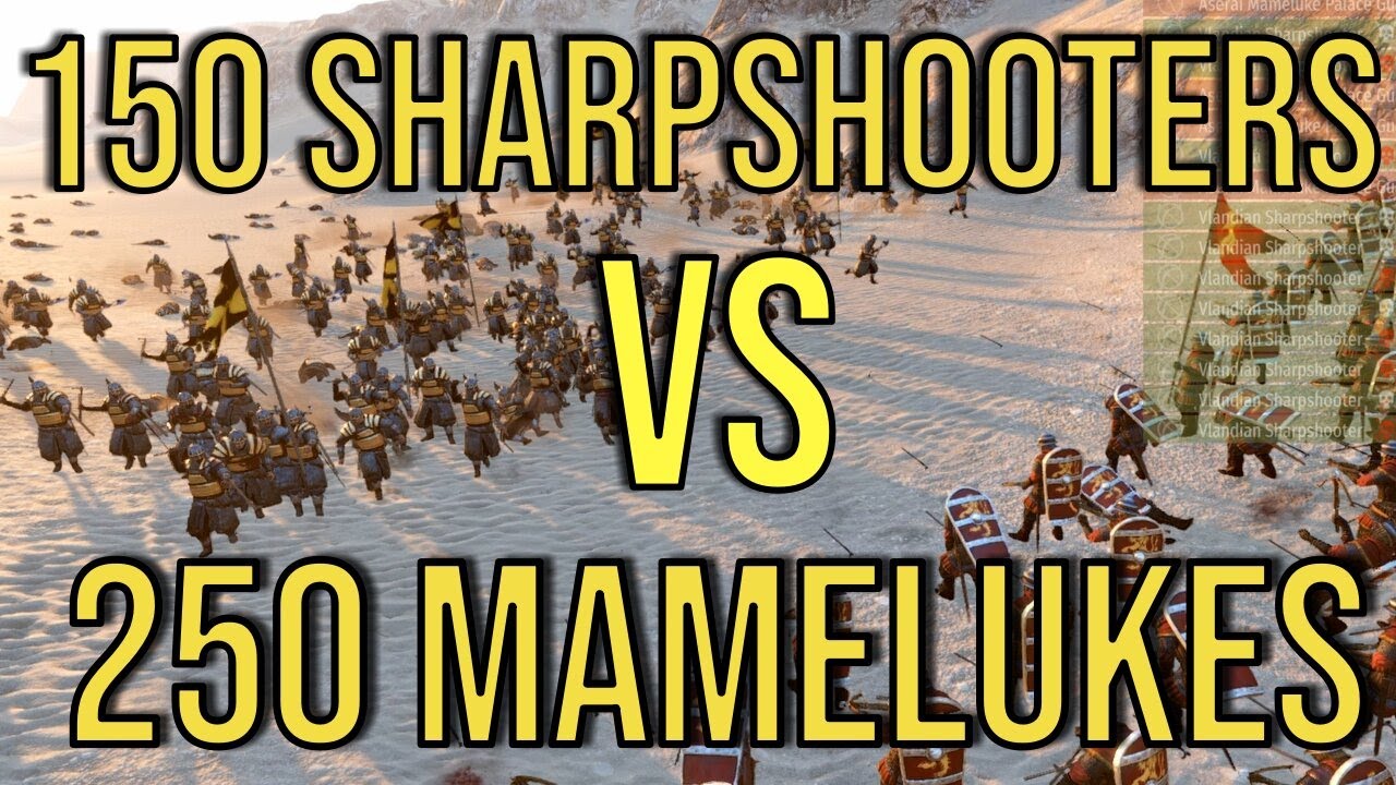 250 Mameluke Palace Guards VS 150 Vlandian Sharpshooters - Mount ...