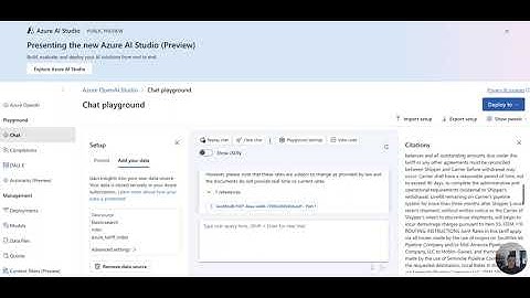 Azure AI Studio & Elasticsearch: Tailoring GPT-4 for Private Domain Queries