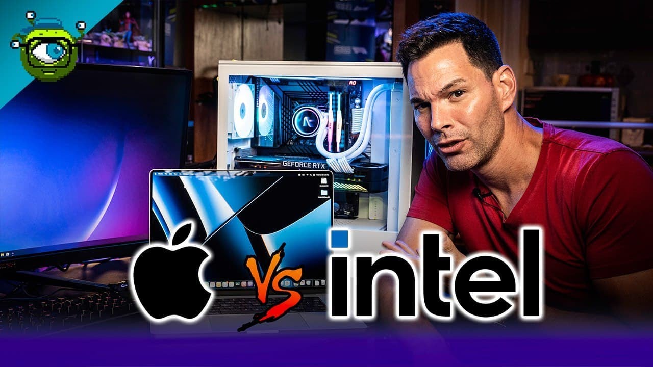 16" MacBook Pro M1 Max VS Intel 12th Gen i7 / RTX 3070 with 8K Video ...