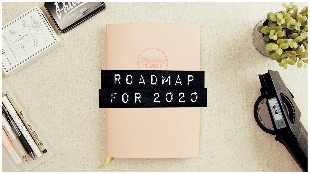 Roadmap for 2020 passion planner youtube