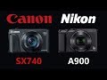 Canon PowerShot SX740 HS vs Nikon COOLPIX A900