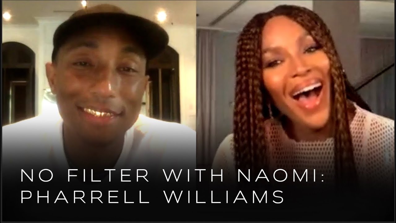 Pharrell Williams on Naomi inspiring 