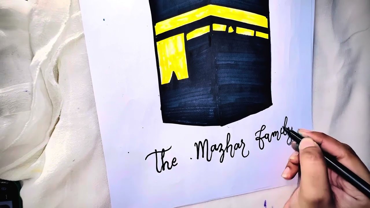 Umrah Mubarak Arabic Calligraphy | Gift ideas for Umrah Mubarak 