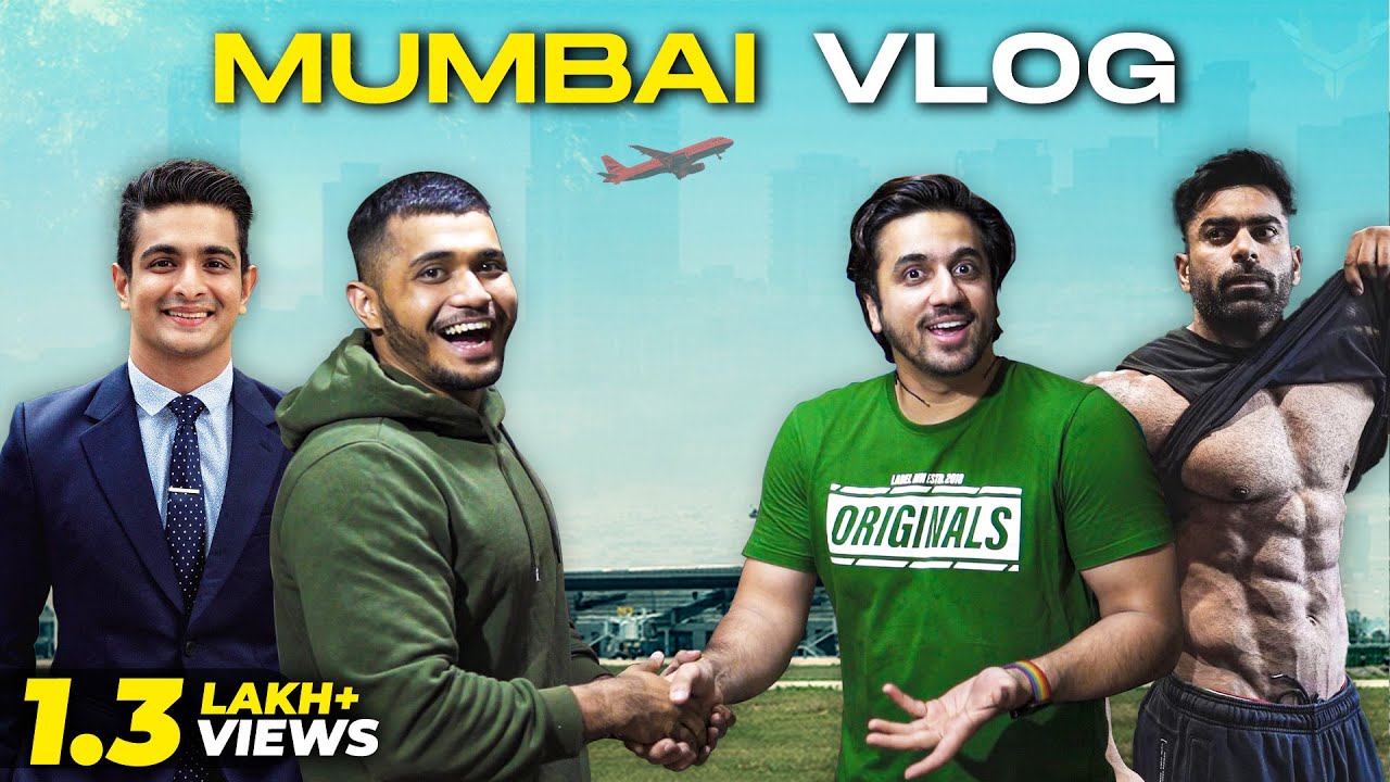 Meeting @BeerBiceps , @MumbikerNikhil, @junaidkaliwala | Mumbai Vlog ...