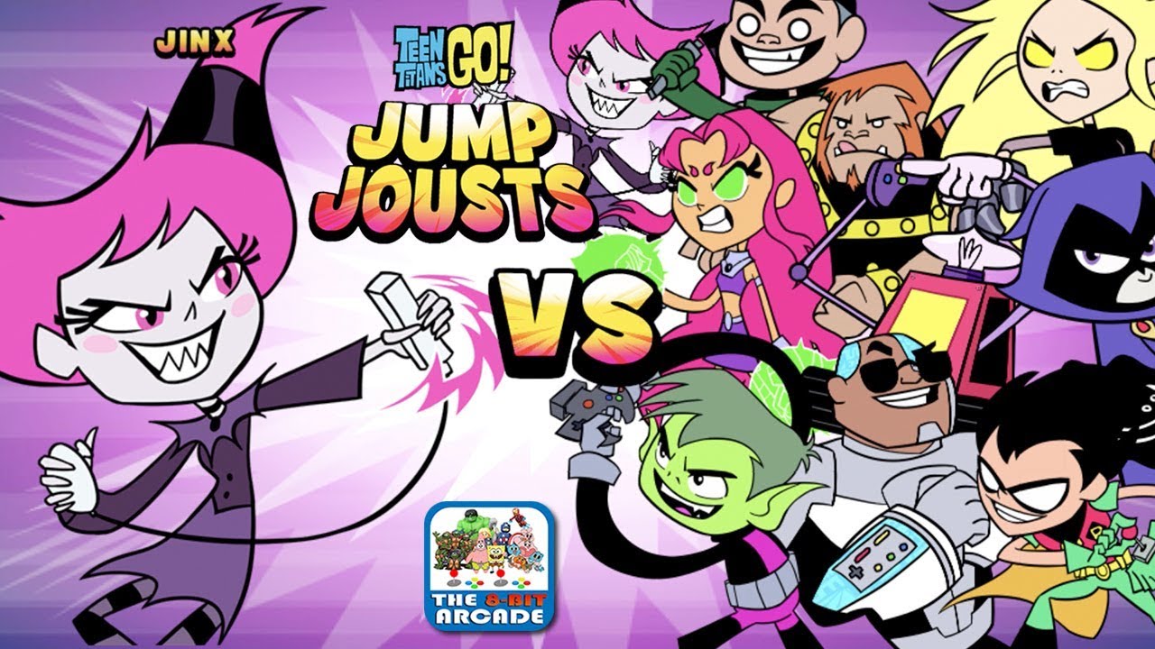 POKI Jogando Teen Titans Go Jump Jousts Com meu Pai ( primeiro Video do  Canal) 