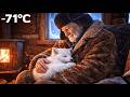 At −71°C, an Old Man Saves a Dying Arctic Fox Cub in Siberia
