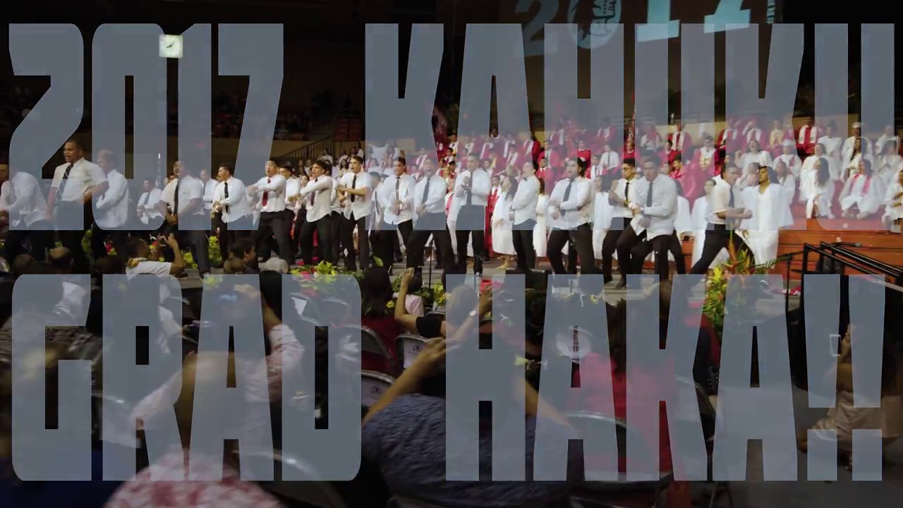 Kahuku High School HAKA 2017 close up 4K YouTube