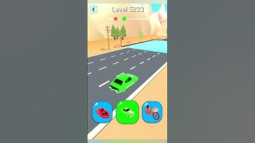 🔥 Shape - Shifting & Transform The Character 👀 Level - 5223 #shapeshifting #gameplay #shorts #viral