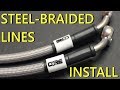 How to Install Motorcycle Steel-Braided Brake Lines