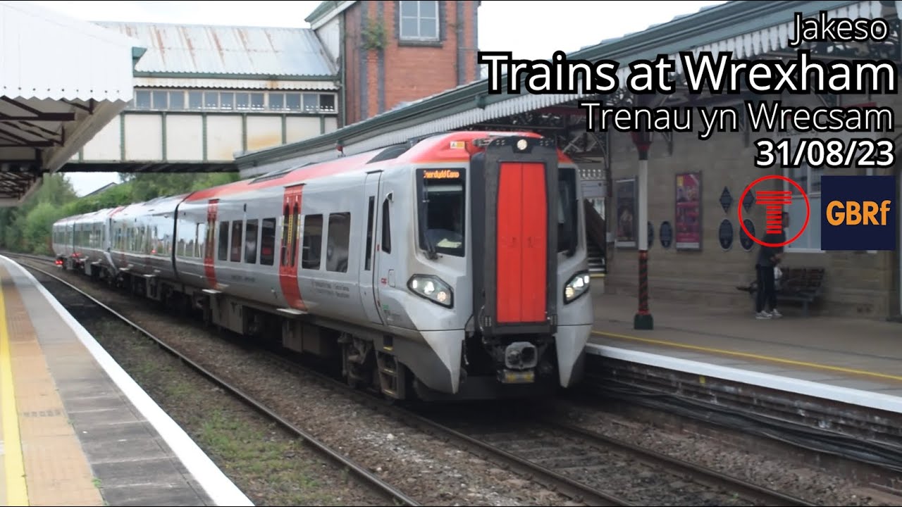 Trains at Wrexham General (31/08/23) Jakeso YouTube