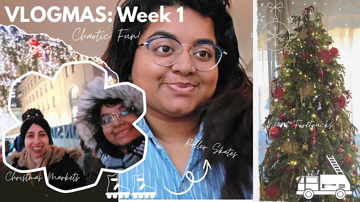 I Got Stuck Inside a Toronto Christmas Market?! 🎄 | Vlogmas Week 1 Chaos