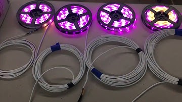 Extension wires from WLED controller to led strings